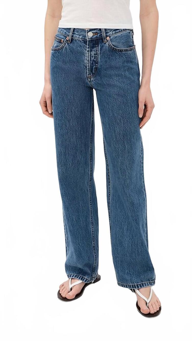 NEW STILL HERE everyday jeans in classic blue
